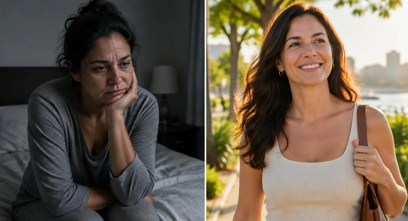 Antes e depois